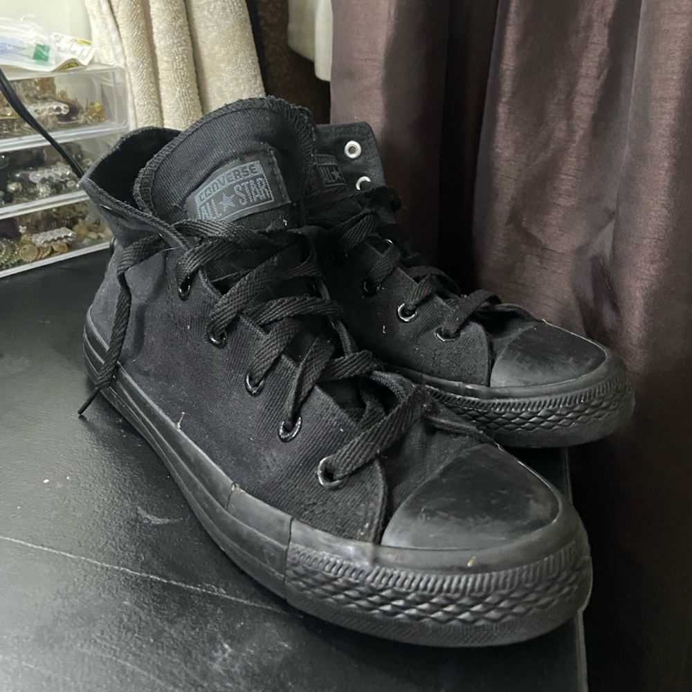 Converse Black High Tops